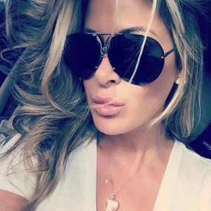 NEW Aviator Pilot Oversized Sunglasses Unisex Mirror Metal